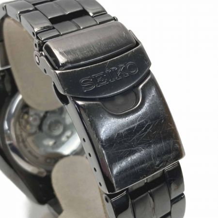  SEIKO セイコー ファイブスポーツ 裏スケ SSA071J1 ブラック 自動巻き メンズ 腕時計 5SPORTS