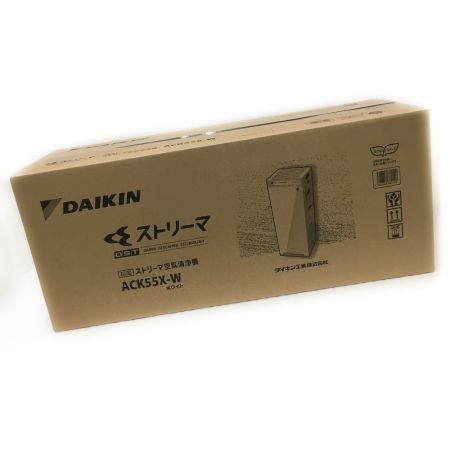  DAIKIN ダイキン 《 加湿ストリーマ空気清浄機 》～25畳 / ホワイト / ACK55X-W