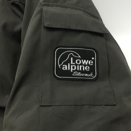  Lowe alpine silver mark ファーダウンジャケット SIZE L メンズ 01076925 オリーブ