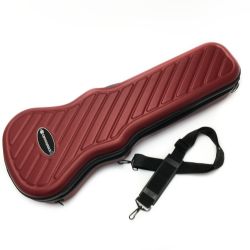 ☆☆ CROSSROCK クロスロック《 ソプラノ ウクレレ ハードケース 》エンジ色 Bランク