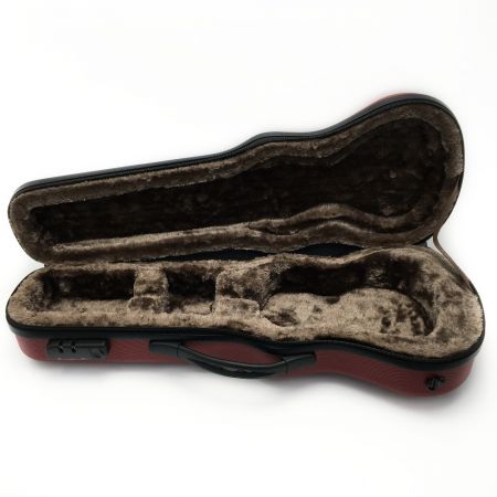  CROSSROCK クロスロック《 ソプラノ ウクレレ ハードケース 》エンジ色