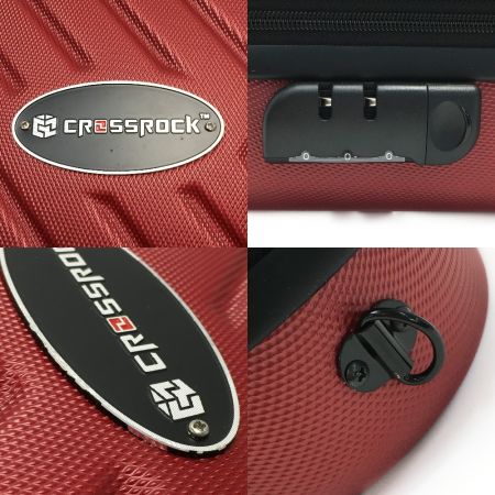  CROSSROCK クロスロック《 ソプラノ ウクレレ ハードケース 》エンジ色