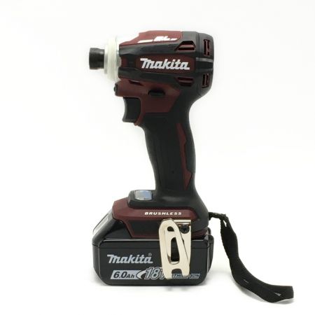  MAKITA マキタ 《 充電式インパクトドライバ 》オーセンティックレッド / 18V / 6.0Ah /  TD172DGXAR