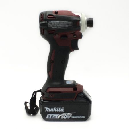  MAKITA マキタ 《 充電式インパクトドライバ 》オーセンティックレッド / 18V / 6.0Ah /  TD172DGXAR