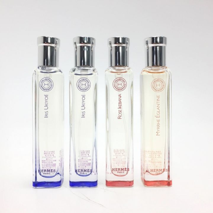 HERMES エルメス エルメッセンス オードトワレ 15ml×4 香水 箱・布袋有｜中古｜なんでもリサイクルビッグバン