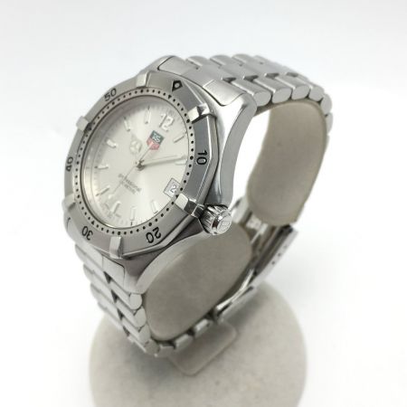  TAG HEUER タグホイヤー プロフェッショナル 200ｍ デイト WK1112.BA0311 シルバー クォーツ メンズ 腕時計