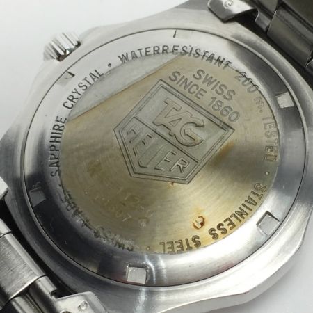  TAG HEUER タグホイヤー プロフェッショナル 200ｍ デイト WK1112.BA0311 シルバー クォーツ メンズ 腕時計