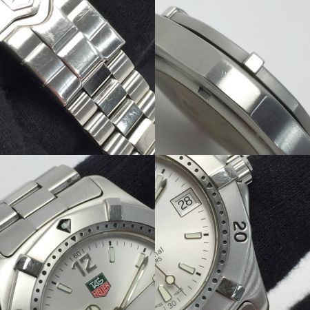  TAG HEUER タグホイヤー プロフェッショナル 200ｍ デイト WK1112.BA0311 シルバー クォーツ メンズ 腕時計