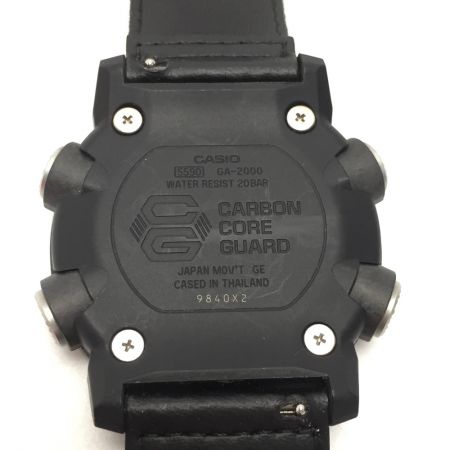  CASIO カシオ G-SHOCK ブータン王国 スペシャルモデル GA-2000BT-1AJR ブラック クォーツ 腕時計 替えバンド有