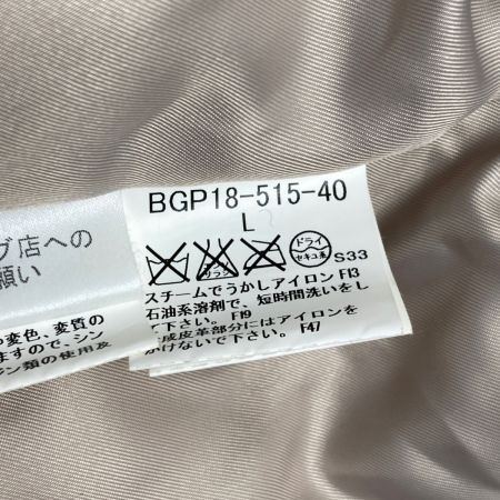  BURBERRY GOLF ダウンコート サイズ L レディース BGP18-515-40 ベージュ