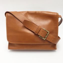 ☆☆ Somes Saddle ソメスサドル ハクニー M ショルダーバッグ ブラウン レザー Bランク