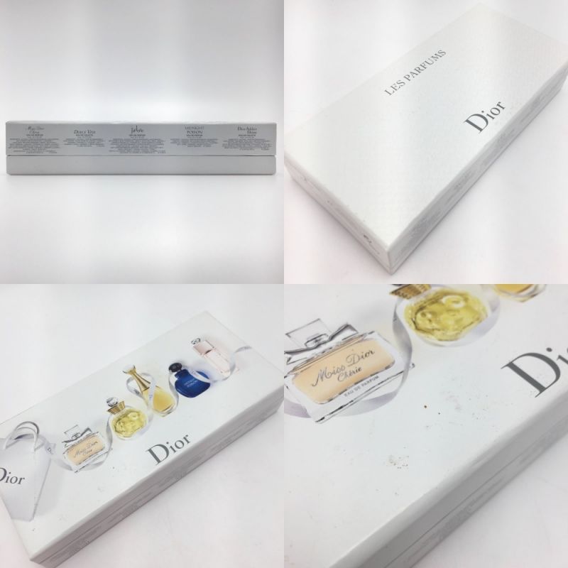 Christian Dior クリスチャンディオール LES PARFUMS 香水 ミニボトルセット 5ml×5 箱有