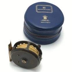 ☆☆ HARDY ハーディー フェザーウェイト DT-3-F フライリール ポーチ付き Bランク