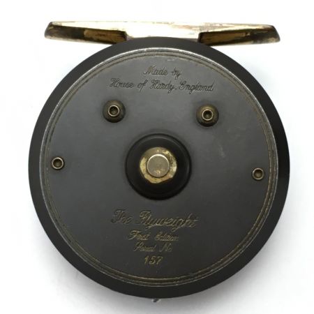  HARDY ハーディー フェザーウェイト DT-3-F フライリール ポーチ付き