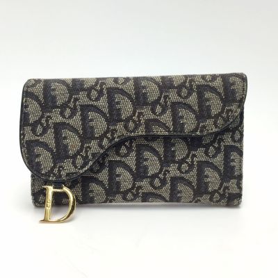 中古】 Christian Dior クリスチャンディオール トロッター サドル