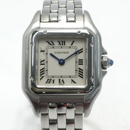  Cartier カルティエ パンテールSM 1320 1320/W25033P5 アイボリー×シルバー クォーツ レディース 腕時計