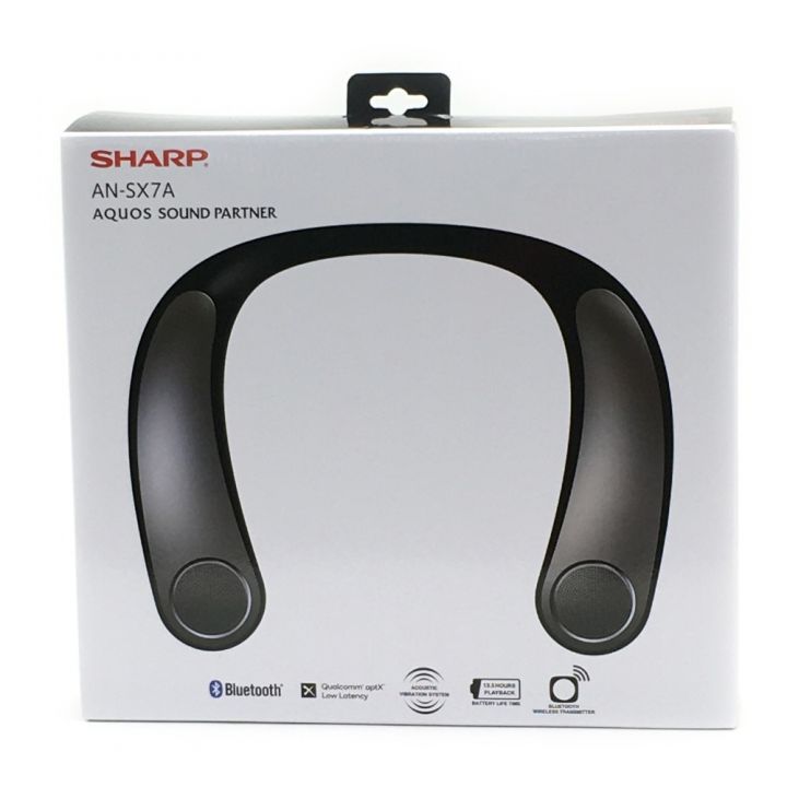 中古】 SHARP シャープ 《 ウェアラブルネックスピーカー 》Bluetooth / AN-SX7A｜総合リサイクルショップ  なんでもリサイクルビッグバン オンラインストア