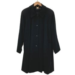 ☆☆ PRESSO カシミアコート サイズ M レディース ブラック Bランク