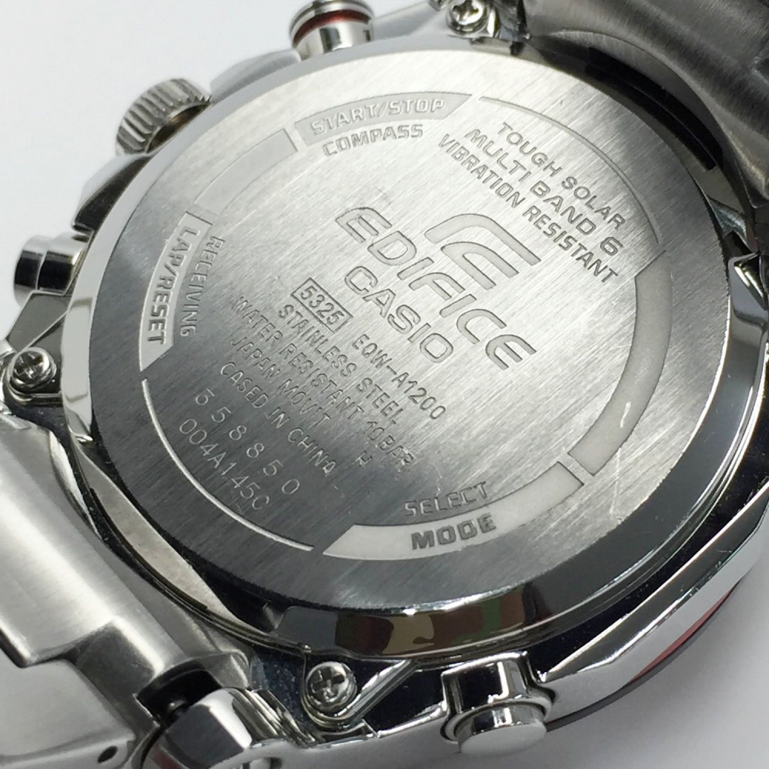 電波ソーラー】CASIO EDIFICE EQW-A1200D 腕時計 | kensysgas.com