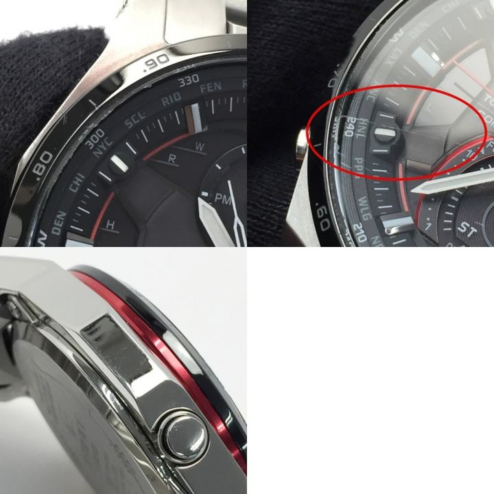 CASIO カシオ エディフィス EDIFIS EQW-A1200-1AJF ブラック 電波ソーラー メンズ 腕時計｜中古｜なんでもリサイクルビッグバン