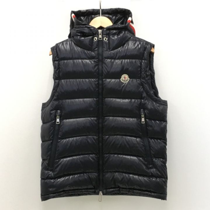 MONCLER モンクレール ダウンベスト ベスト SIZE 3 メンズ ネイビー｜中古｜なんでもリサイクルビッグバン