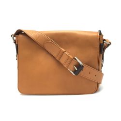 ☆☆ Somes Saddle ソメスサドル ブルトン ショルダーバッグ S キャメル レザー 布袋有 Bランク