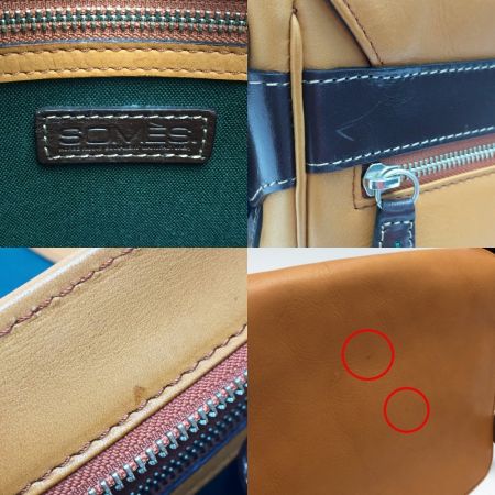  Somes Saddle ソメスサドル ブルトン ショルダーバッグ S キャメル レザー 布袋有