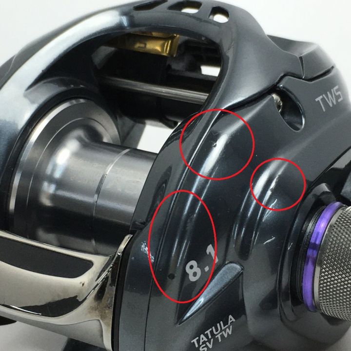 DAIWA ダイワ 17 タトゥーラ SV TW 8.1 ベイトリール 送料無料｜中古｜なんでもリサイクルビッグバン