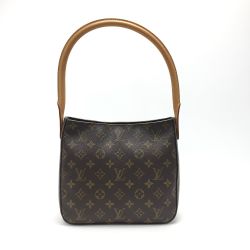 ☆☆ LOUIS VUITTON ルイヴィトン モノグラム ルーピングMM ショルダーバッグ M51146 布袋有 ワンショルダー Bランク