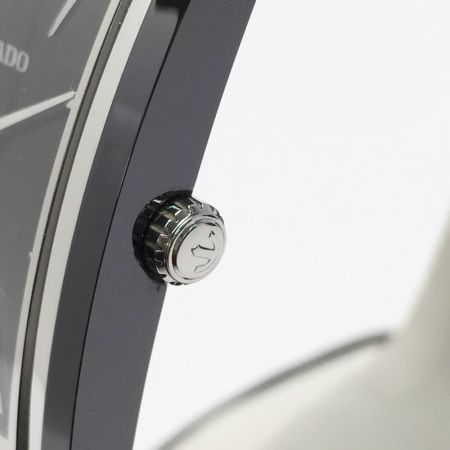  RADO ラドー インテグラル デイト 212.0963.3 ブラック クォーツ メンズ 腕時計 箱・取説有 INTEGRAL