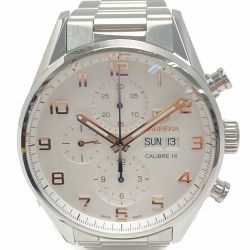 ☆☆ TAG HEUER タグホイヤー カレラ キャリバー16 デイデイト CV2A1AC.BA0738 ホワイト 自動巻き メンズ 腕時計 箱・取説有 Bランク