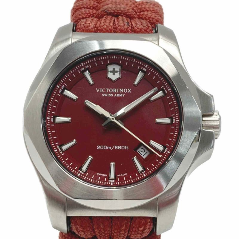 中古】 VICTORINOX ビクトリノックス I.N.O.X. イノックス レッド