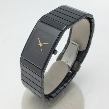  RADO ラドー ダイヤスター 205.0295.3 ブラック クォーツ メンズ 腕時計 DIASTAR