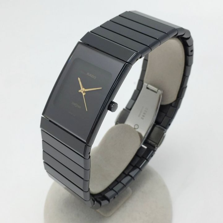 RADO ラドー ダイヤスター 205.0295.3 ブラック クォーツ メンズ 腕時計 DIASTAR｜中古｜なんでもリサイクルビッグバン