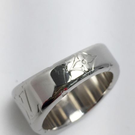  LOUIS VUITTON ルイヴィトン シグネットリング モノグラム M62487 シルバー 19号