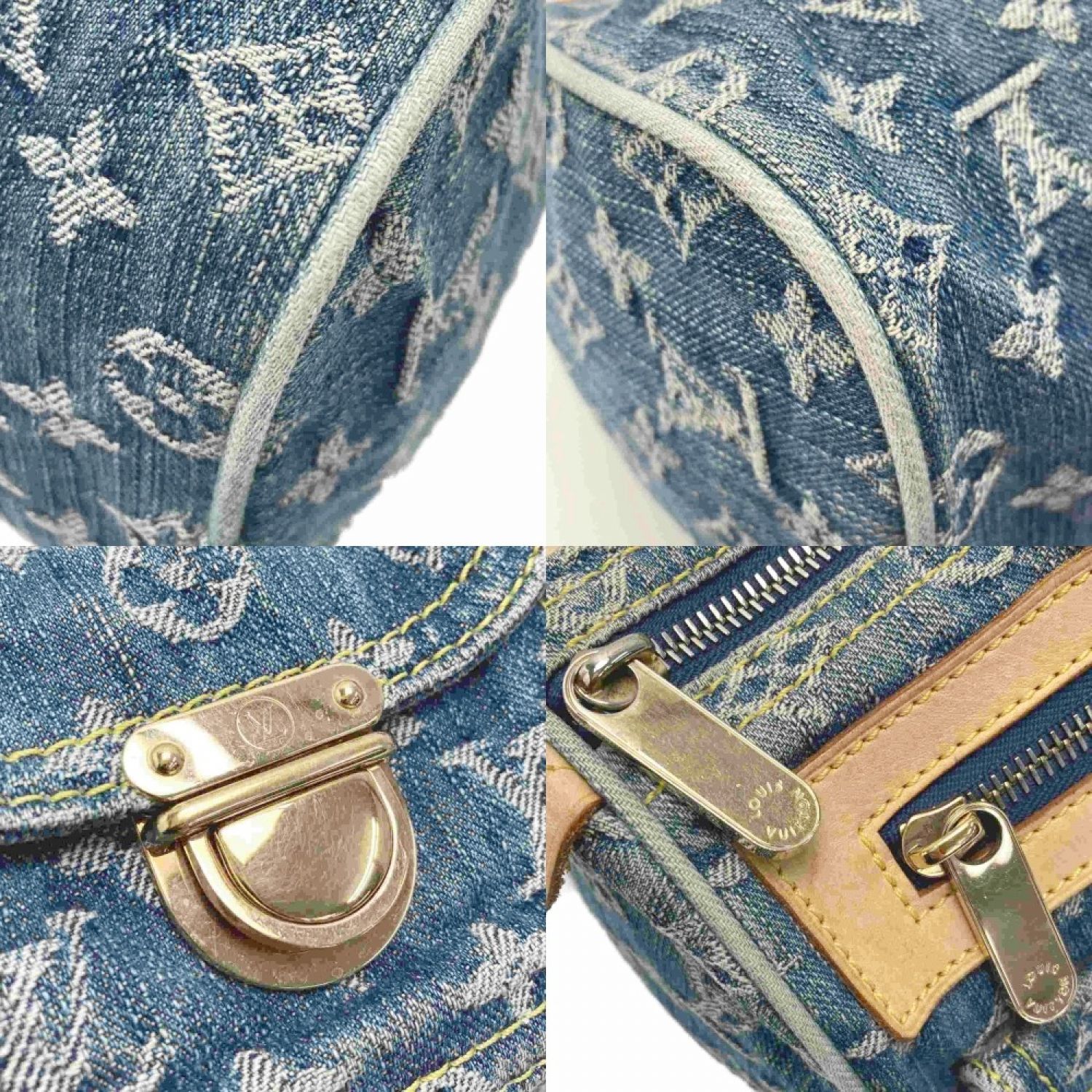 中古】 LOUIS VUITTON ルイヴィトン モノグラム デニム ネオ