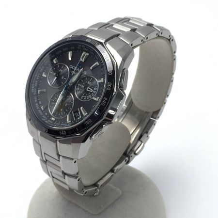  CASIO カシオ オシアナス マンタ OCW-S1000-1AJF ブラック 電波ソーラー メンズ 腕時計 OCEANUS