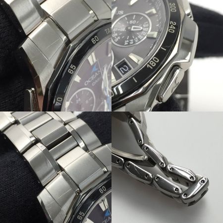  CASIO カシオ オシアナス マンタ OCW-S1000-1AJF ブラック 電波ソーラー メンズ 腕時計 OCEANUS