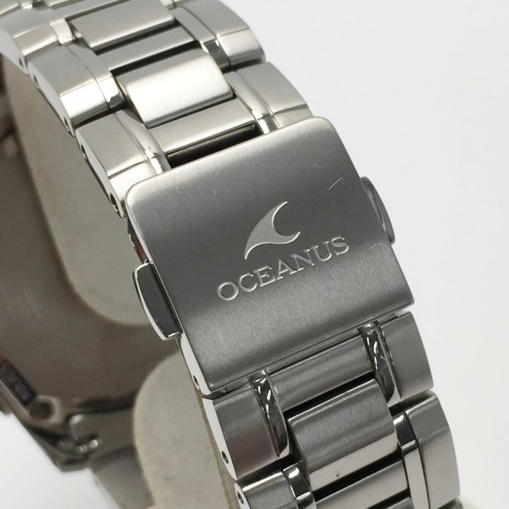 CASIO カシオ オシアナス マンタ OCW-S1000-1AJF ブラック 電波ソーラー メンズ 腕時計 OCEANUS ｜中古｜なんでもリサイクルビッグバン