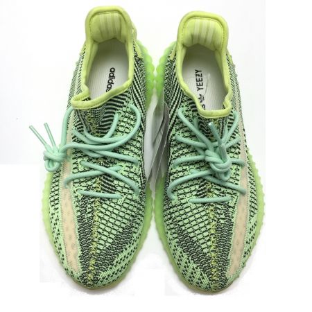  adidas アディダス YEEZY BOOST 350 V2 スニーカー 27.5cm スニーカー メンズ FW5191 黄緑