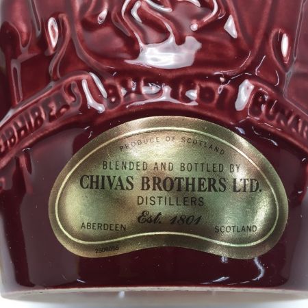  CHIVAS BROTHERS 21年 赤 陶器ボトル 700ml 40度 シーバスリーガル 箱・巾着有 未開栓