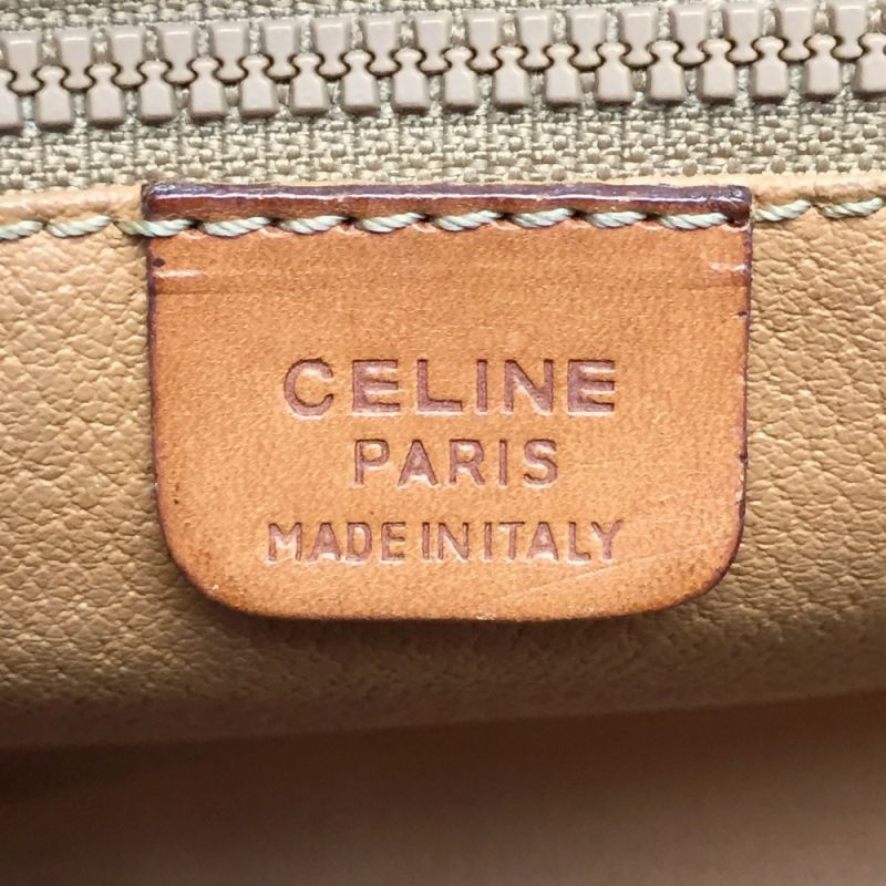 中古】 CELINE セリーヌ マカダム柄 クラッチバッグ セカンドバッグ ...