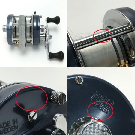  Abu Garcia アブガルシア アンバサダー 5500C ベイトリール カスタムハンドル仕様 箱付き 5500C