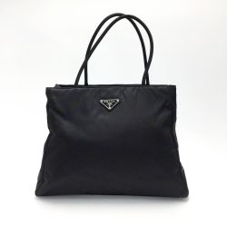 ☆☆ PRADA プラダ TESSUTO CITY ナイロン トートバッグ B3864 ブラック ギャランティカード有 Bランク