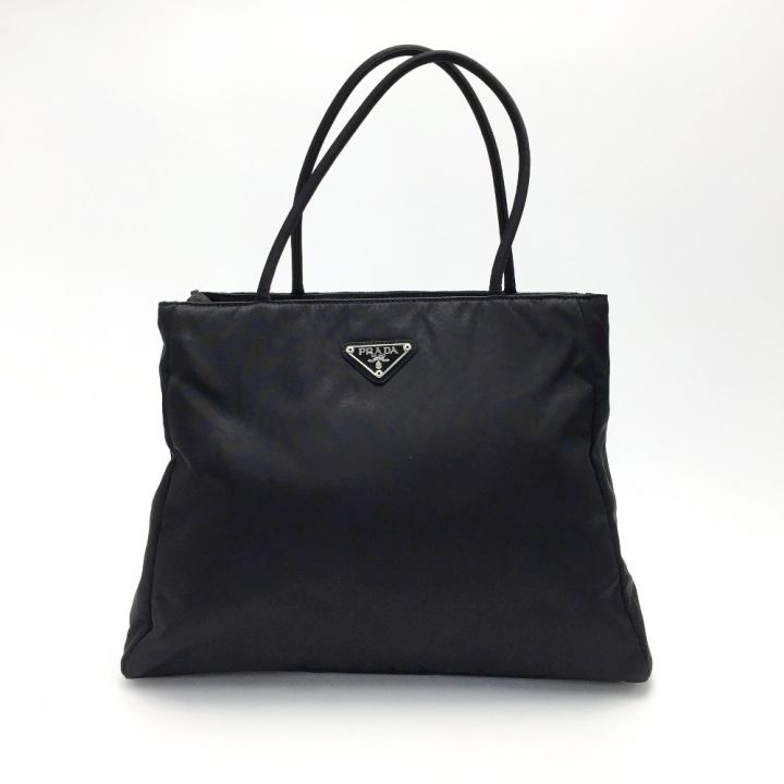 PRADA プラダ TESSUTO CITY ナイロン トートバッグ B3864 ブラック ギャランティカード有｜中古｜なんでもリサイクルビッグバン