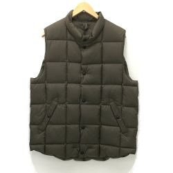 ☆☆ POLE WARDS ポールワーズ MICRO LIGHT VEST ダウンベスト SIZE XL メンズ タグ付き MICROFLIGHTVEST オリーブ Sランク