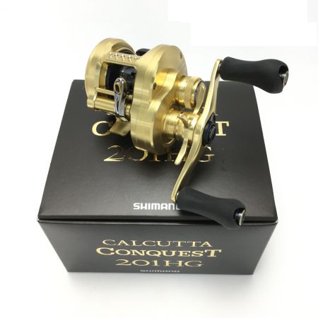  SHIMANO シマノ 21 カルカッタ コンクエスト 201HG ベイトリール 箱付き 042392