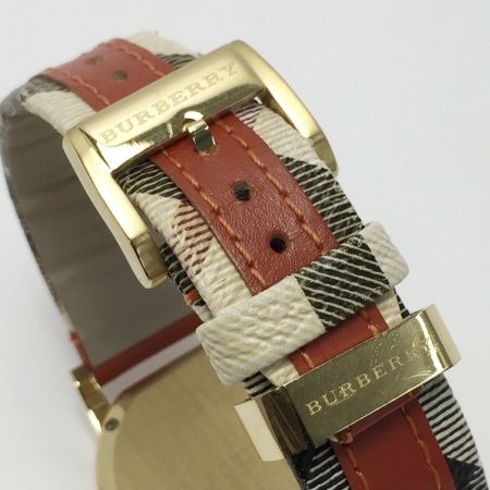 BURBERRY バーバリー City シティ チェック柄 デイト BU9016 ゴールド クォーツ ボーイズ 腕時計 ｜中古｜なんでもリサイクルビッグバン