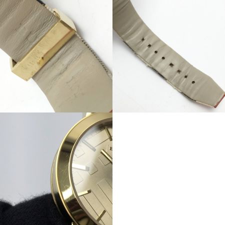  BURBERRY バーバリー City シティ チェック柄 デイト BU9016 ゴールド クォーツ ボーイズ 腕時計