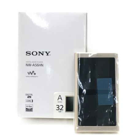  SONY ソニー 《 WALKMAN ウォークマン 32GB 》ペールゴールド /  NW-A56HN